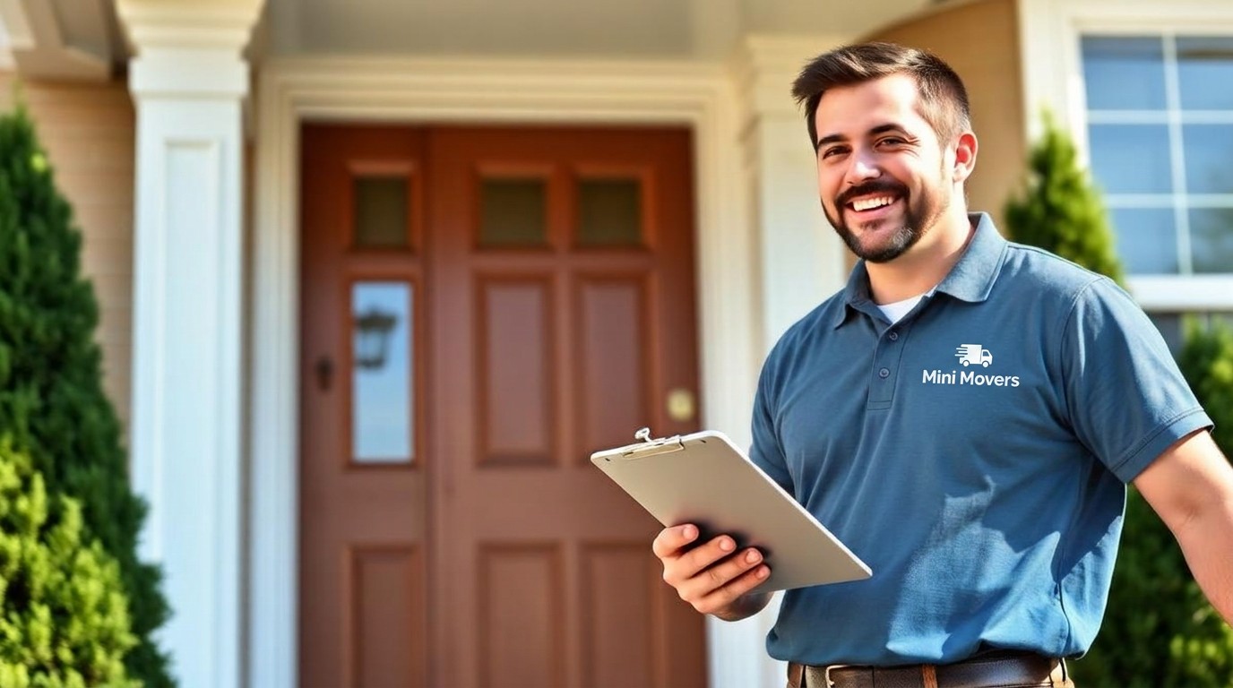 Mini Movers estimator preparing a free Sioux Falls moving quote